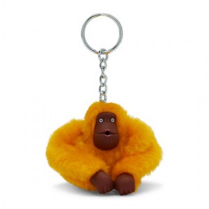 Yellow Kipling Sven Small Classic Sven Monkey Keychain Accessories | SLOBWD-632