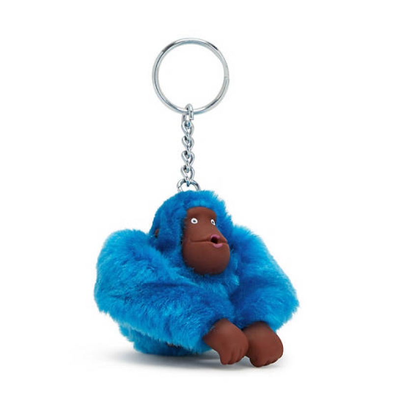 AZURE Blue Kipling Sven Monkey Keychain Accessories | GFXVBZ-804