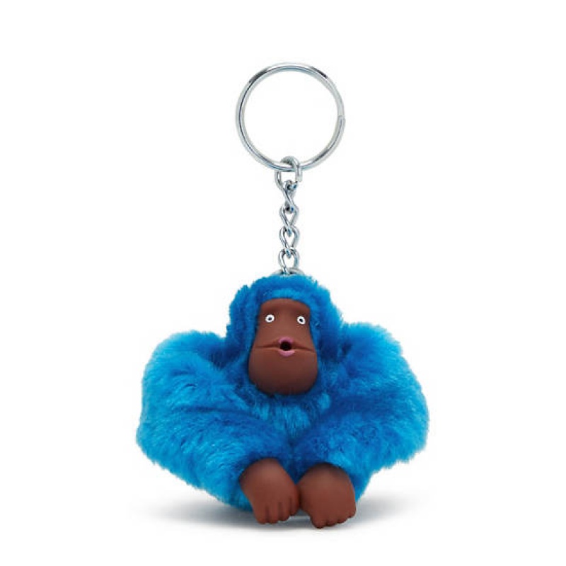 AZURE Blue Kipling Sven Monkey Keychain Accessories | GFXVBZ-804