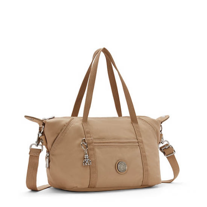 Beige Kipling Art Mini Seoul Shoulder Bags | YBZFUM-291