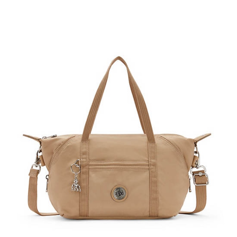 Beige Kipling Art Mini Seoul Shoulder Bags | YBZFUM-291