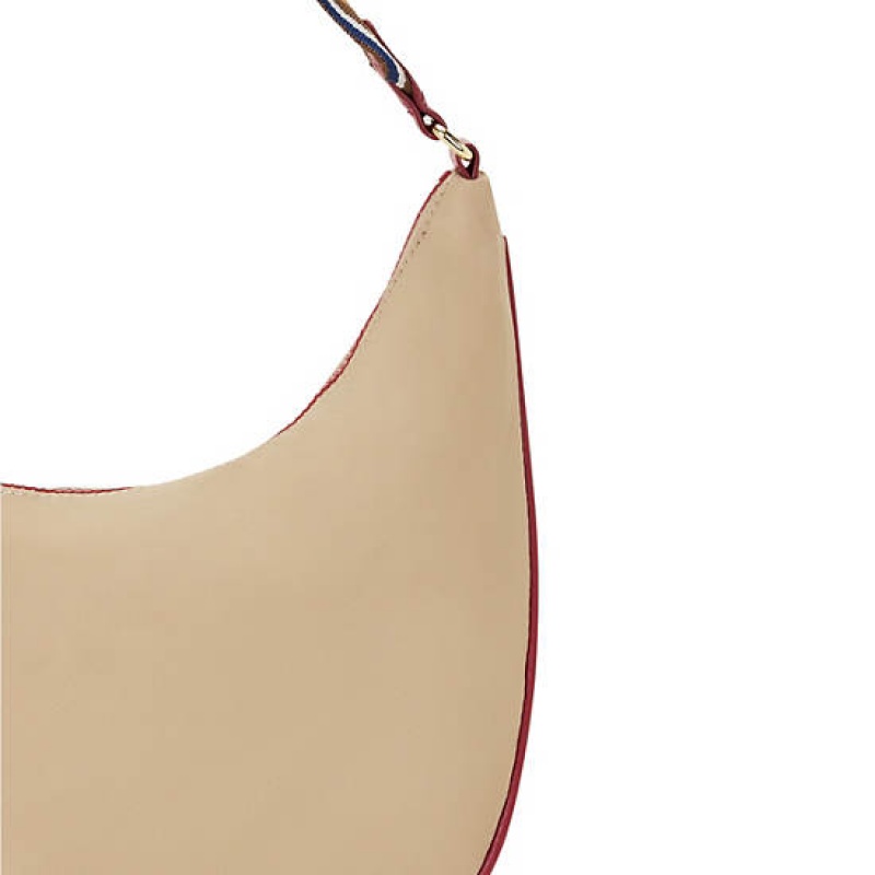 Beige Kipling Hania Classic Shoulder Bags | HWOCRG-981