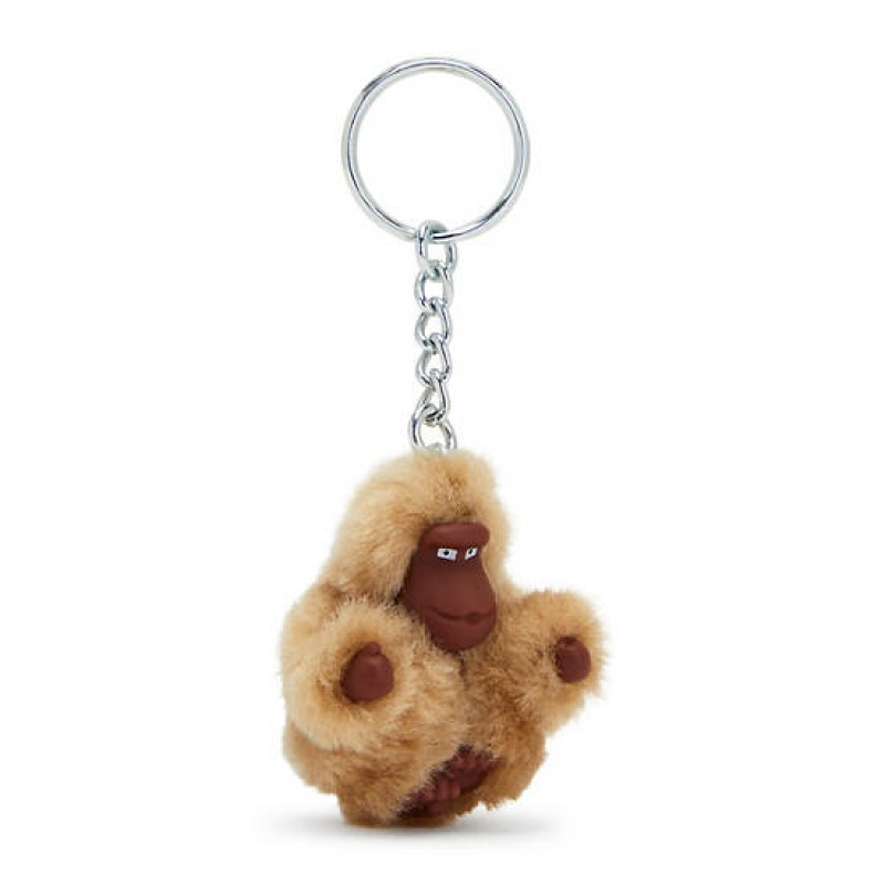 Beige Kipling Sven Extra Small Iconic Monkey Keychain Accessories | QTYIBV-173