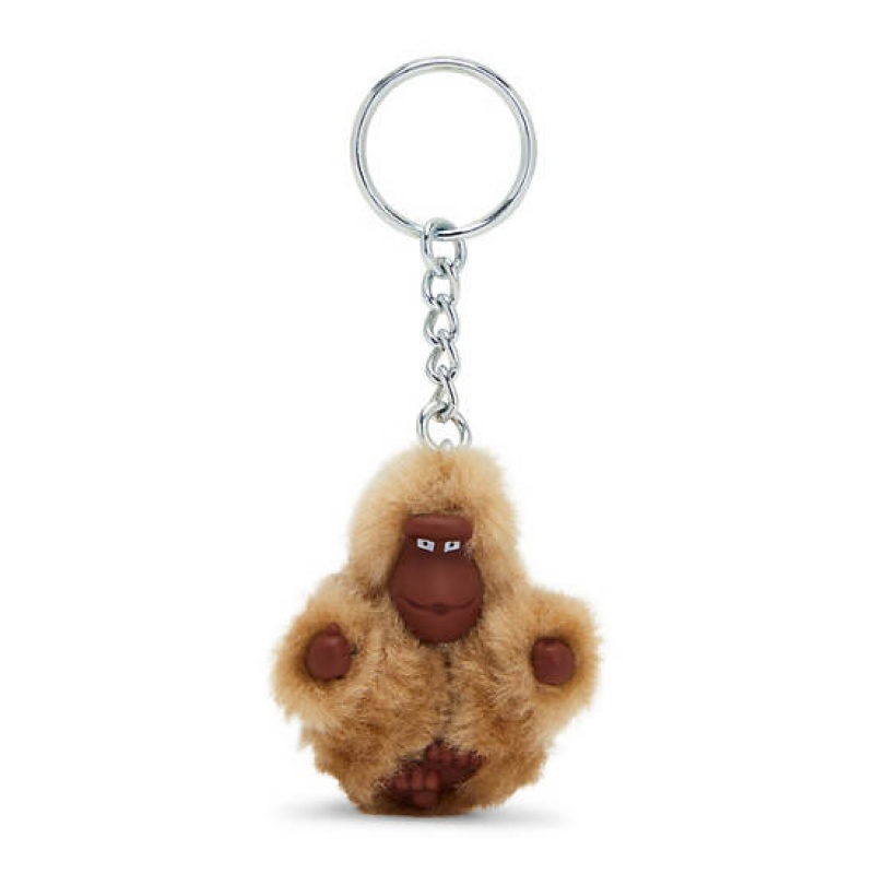 Beige Kipling Sven Extra Small Iconic Monkey Keychain Accessories | QTYIBV-173