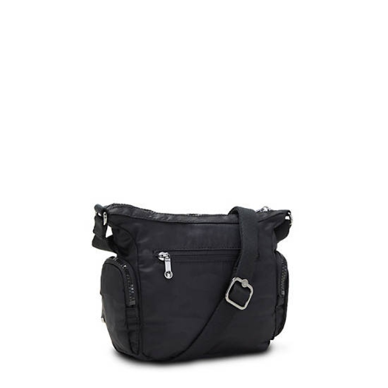 Black Camo Kipling Gabbie Mini Crossbody Bags | WLCDTO-735