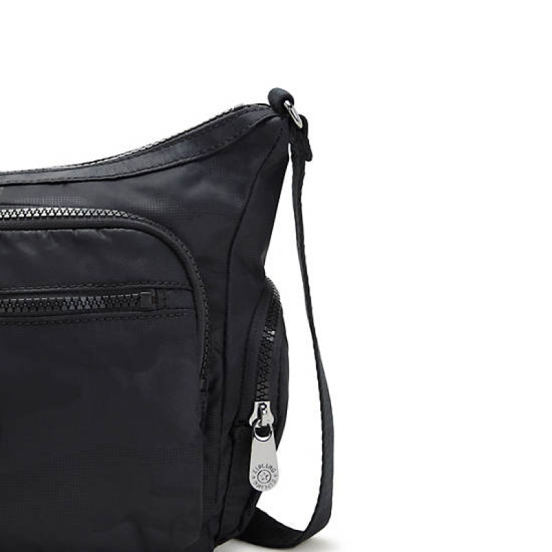 Black Camo Kipling Gabbie Small Crossbody Bags | XQMAGP-239