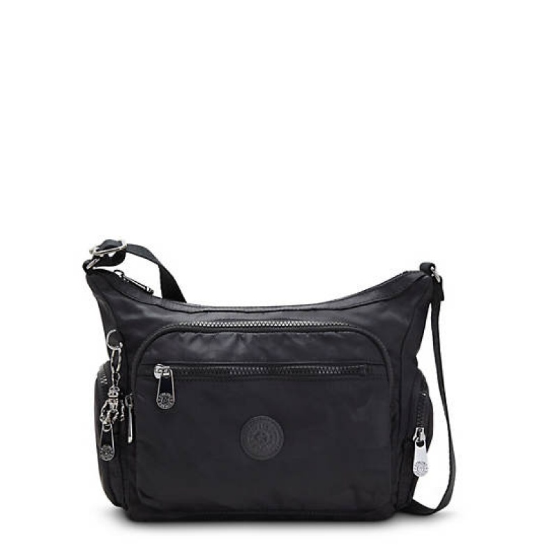 Black Camo Kipling Gabbie Small Crossbody Bags | XQMAGP-239