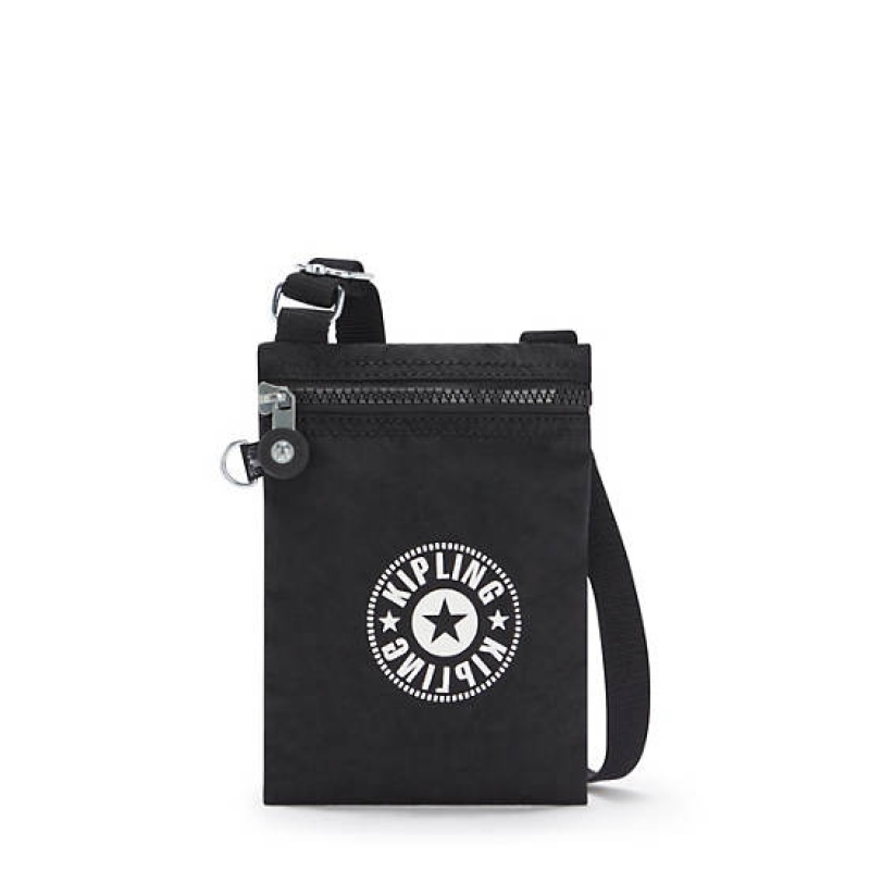 Black Kipling Afia Lite Mini Crossbody Bags | QNCVAL-908