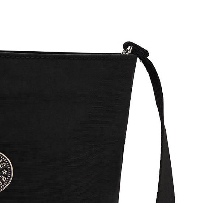 Black Kipling Alina Crossbody Bags | QWCJDZ-093