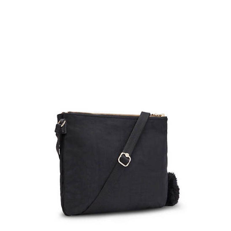 Black Kipling Ambrosia Crossbody Bags | WZNYKR-035