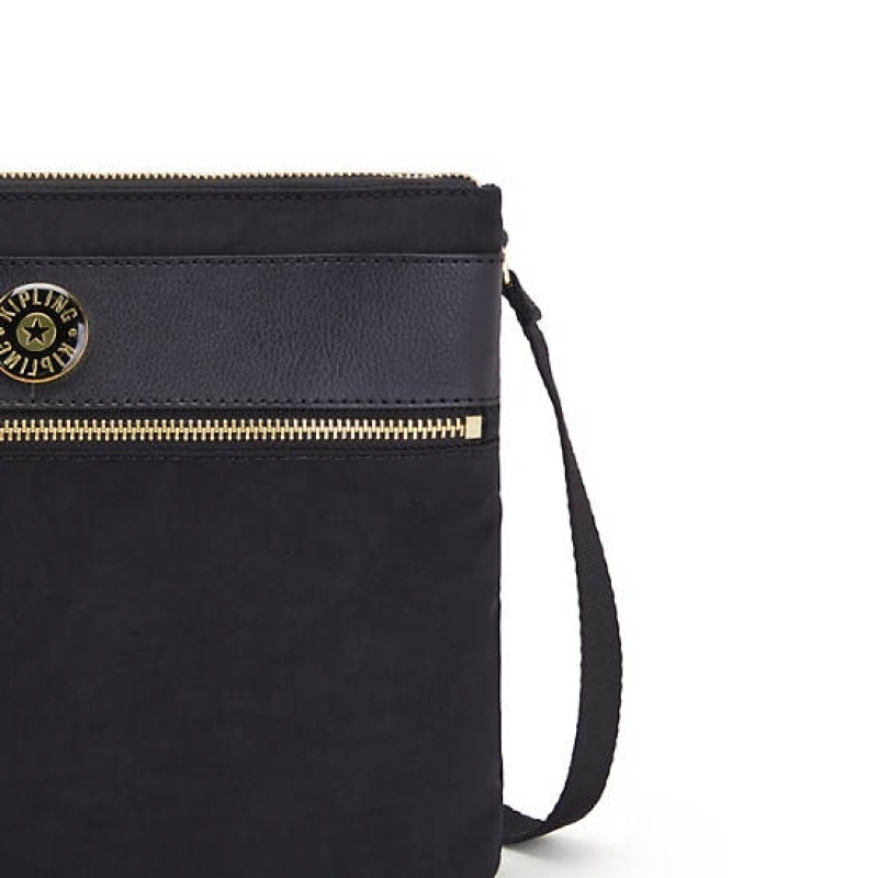 Black Kipling Ambrosia Crossbody Bags | WZNYKR-035