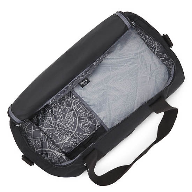 Black Kipling Argus Small Duffle Bags | EZLJDX-763