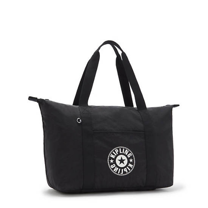 Black Kipling Art Medium Lite Classic Tote Bags | MGURSK-517