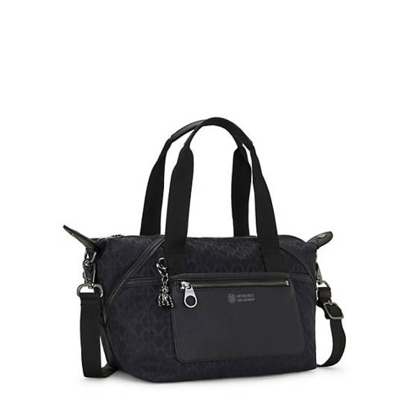 Black Kipling Art Mini Fashion Shoulder Bags | FZVHAP-598