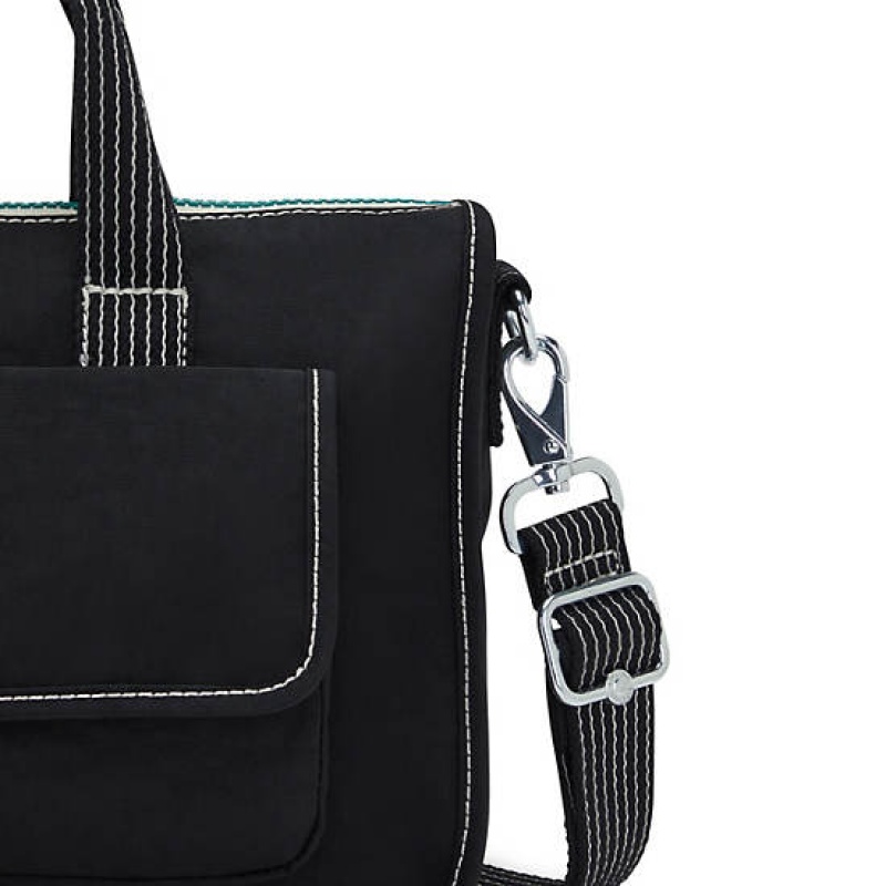 Black Kipling Bryana Shoulder Bags | XODTGY-971