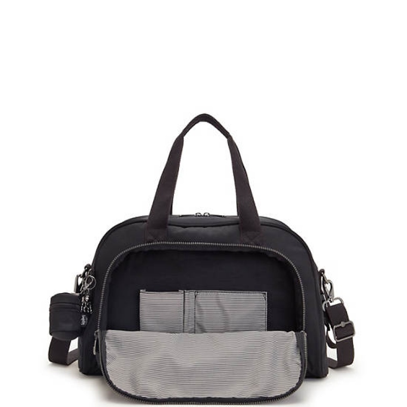 Black Kipling Camama Diaper Bags | HOFAIK-914