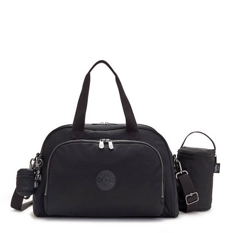 Black Kipling Camama Diaper Bags | HOFAIK-914