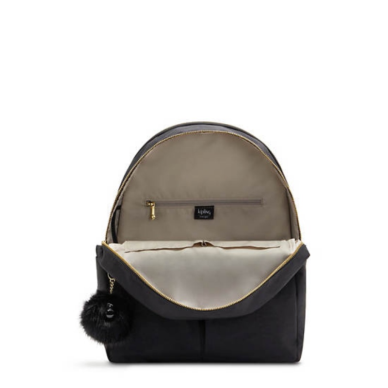 Black Kipling Carla Backpacks | XVLMSY-324