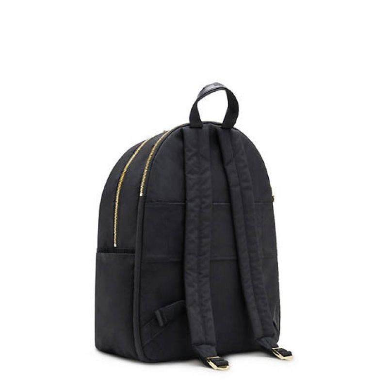 Black Kipling Carla Backpacks | XVLMSY-324