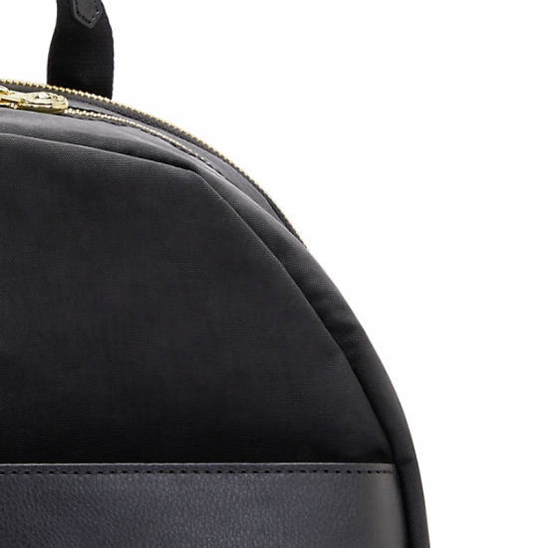 Black Kipling Carla Backpacks | XVLMSY-324