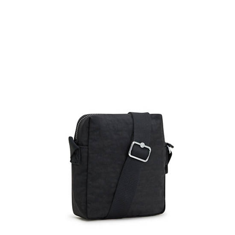 Black Kipling Chaz Crossbody Bags | HNQDRJ-186