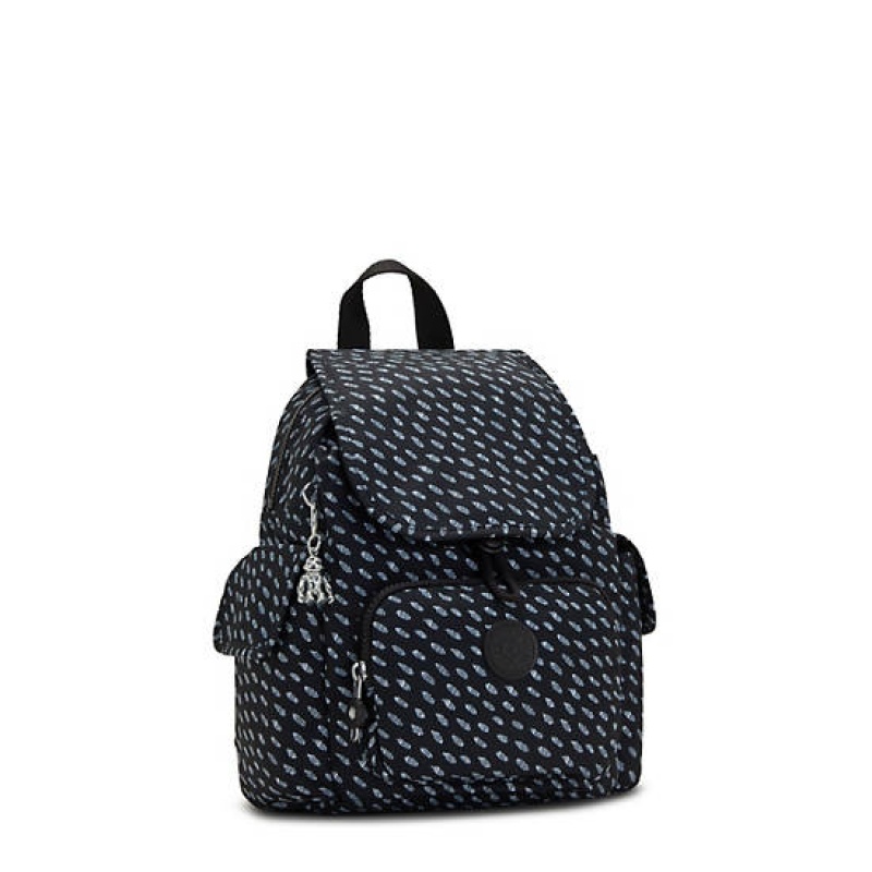 Black Kipling City Pack Mini Classic Printed Backpacks | ZINEYF-197