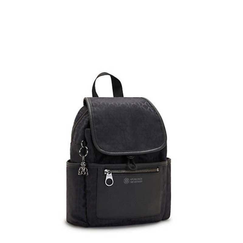 Black Kipling City Pack Mini Fashion Backpacks | IJQOHR-341