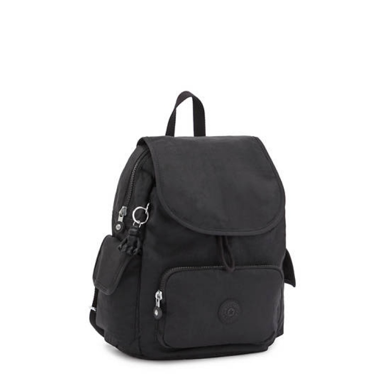 Black Kipling City Pack Small Backpacks | ABFLWO-520