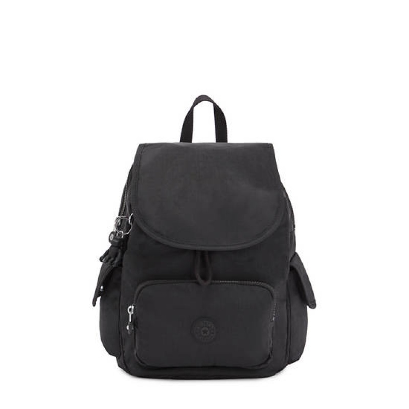 Black Kipling City Pack Small Backpacks | ABFLWO-520