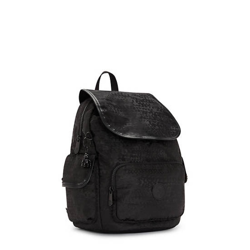 Black Kipling City Pack Small Classic Backpacks | HFQXEL-714