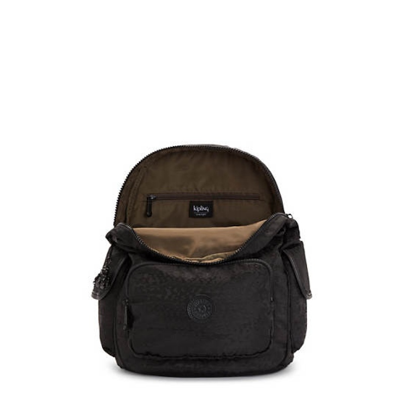 Black Kipling City Pack Small Classic Backpacks | HFQXEL-714