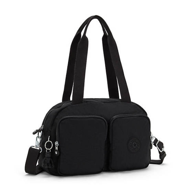 Black Kipling Cool Defea Shoulder Bags | CZNUBI-025