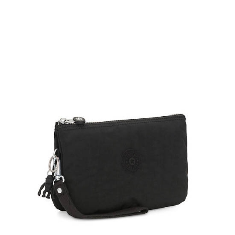 Black Kipling Creativity Extra Large Classic Wristlet Handbag | HFIKLW-204