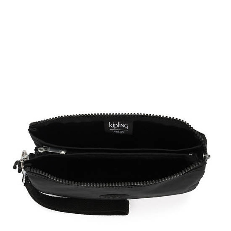 Black Kipling Creativity Extra Large Classic Wristlet Handbag | HFIKLW-204