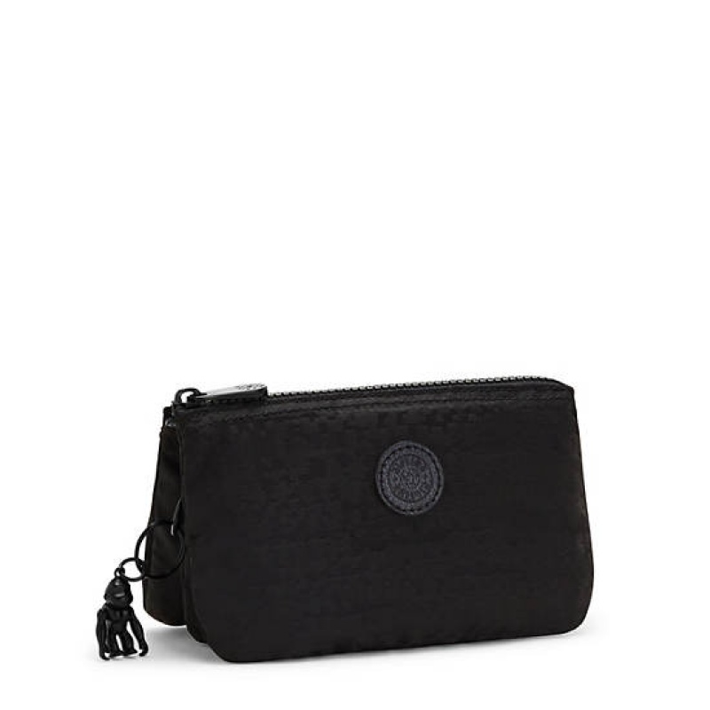 Black Kipling Creativity Large Pouch Bags | JGLFAU-275