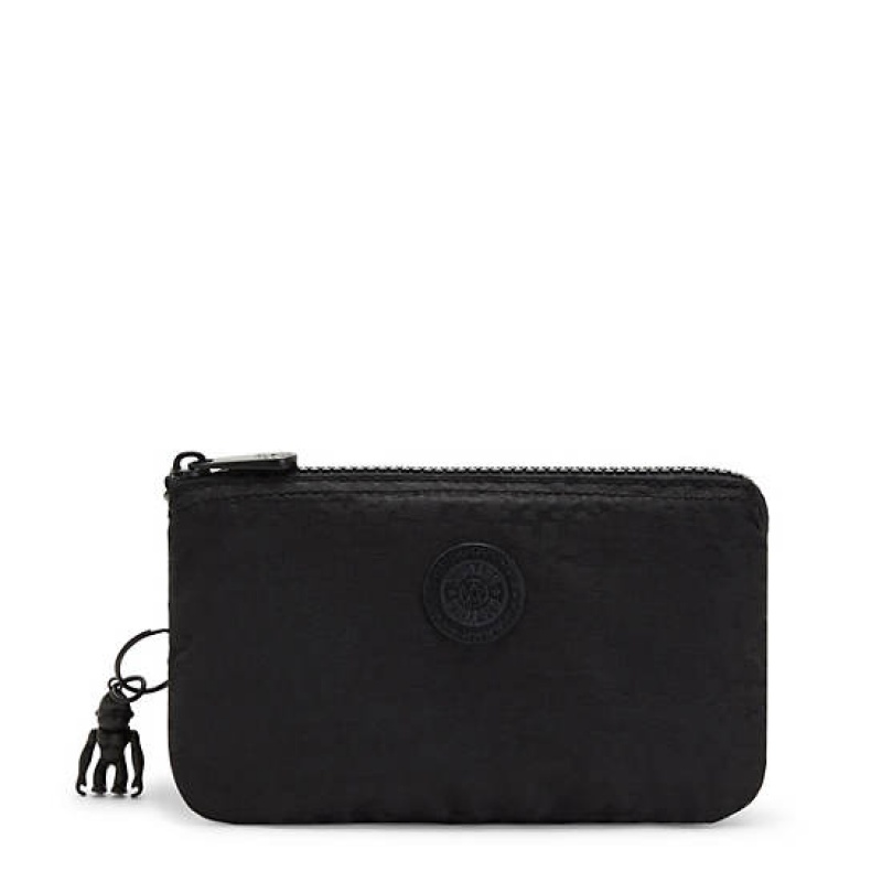 Black Kipling Creativity Large Pouch Bags | JGLFAU-275