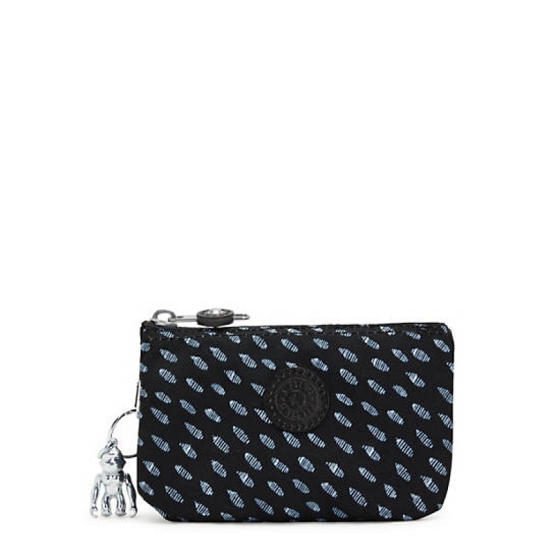 Black Kipling Creativity Small Printed Pouch Bags | USRJWO-319