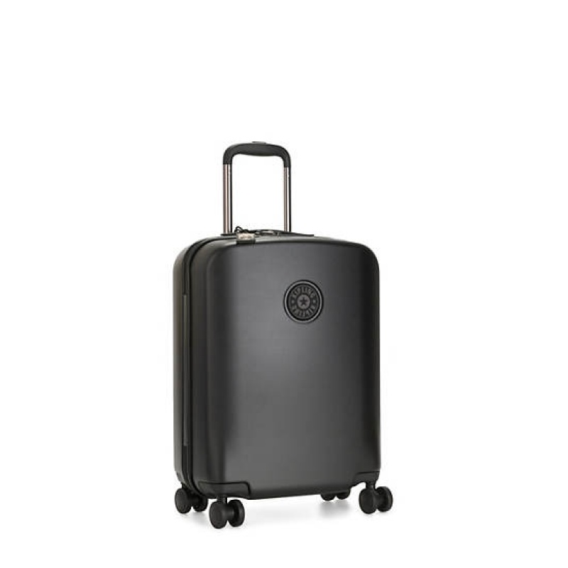 Black Kipling Curiosity Small 4 Wheeled Rolling Suitcases | FDXHTQ-358