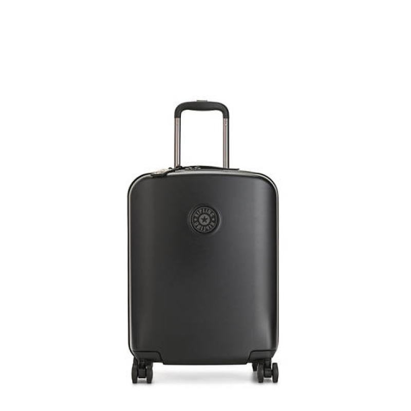 Black Kipling Curiosity Small 4 Wheeled Rolling Suitcases | FDXHTQ-358