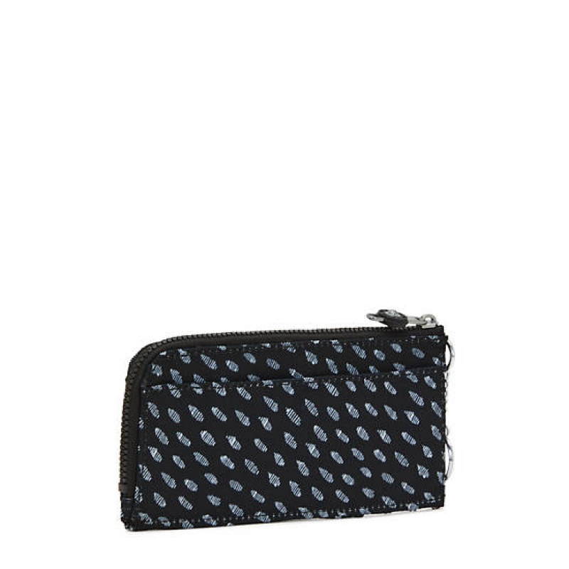 Black Kipling Dafni Printed Wallet Wallets | GSWFRY-730