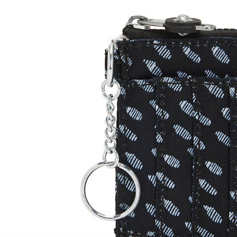 Black Kipling Dafni Printed Wallet Wallets | GSWFRY-730