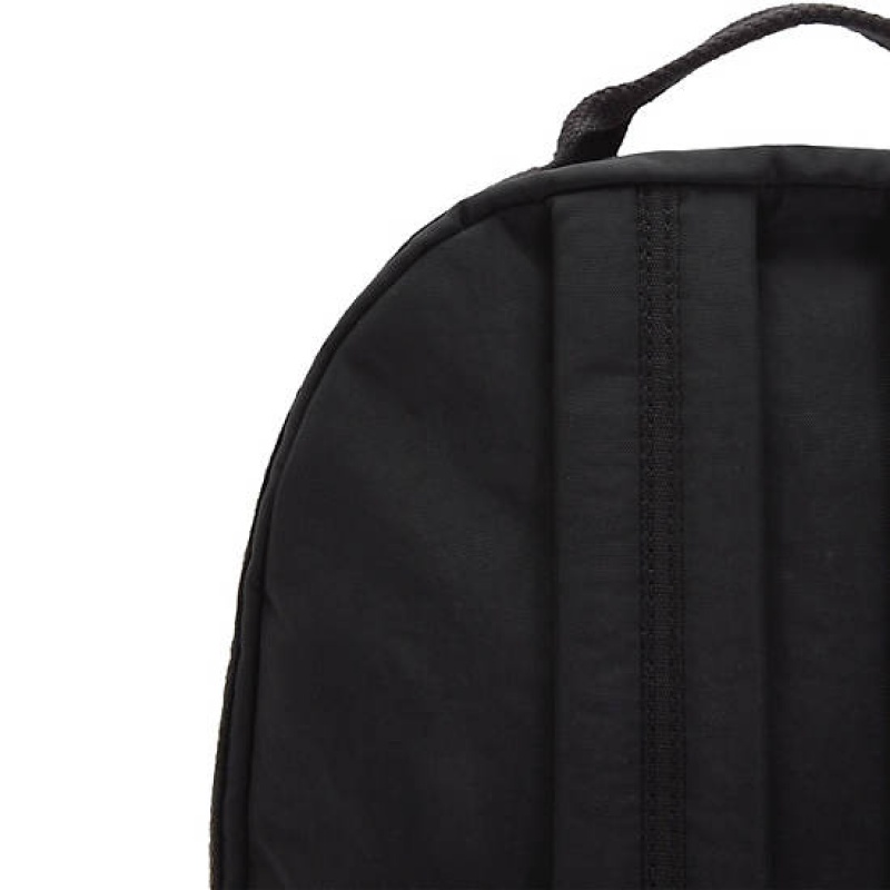 Black Kipling Damien Large Backpack Laptop Bags | EFMOKG-068