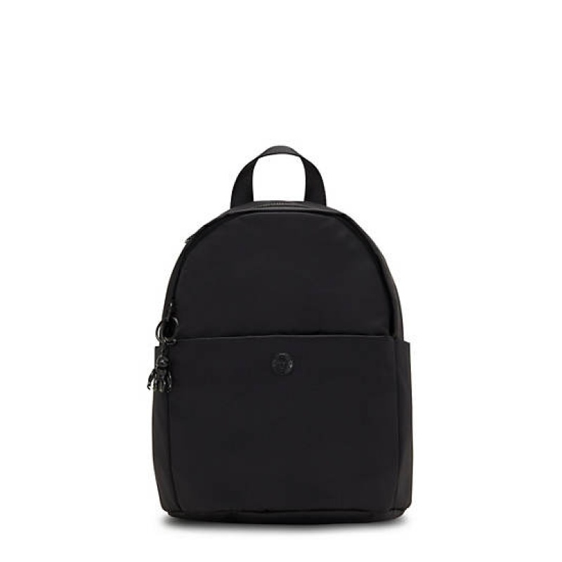 Black Kipling Delia Mini Backpacks | QPXMIF-360