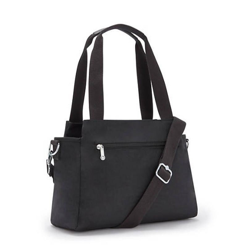 Black Kipling Elysia Shoulder Bags | XGOMKE-809