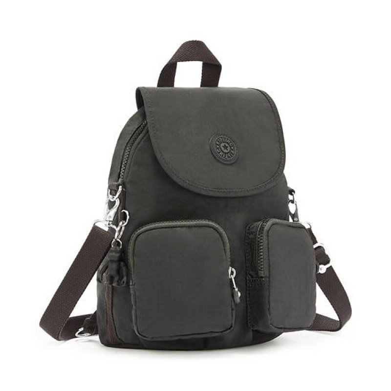 Black Kipling Firefly Up Convertible Backpacks | NXMFGU-810