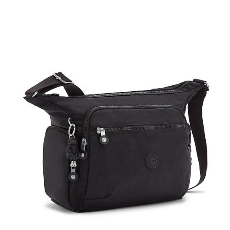 Black Kipling Gabbie Crossbody Bags | JUTYWS-267