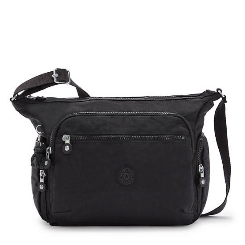 Black Kipling Gabbie Crossbody Bags | JUTYWS-267