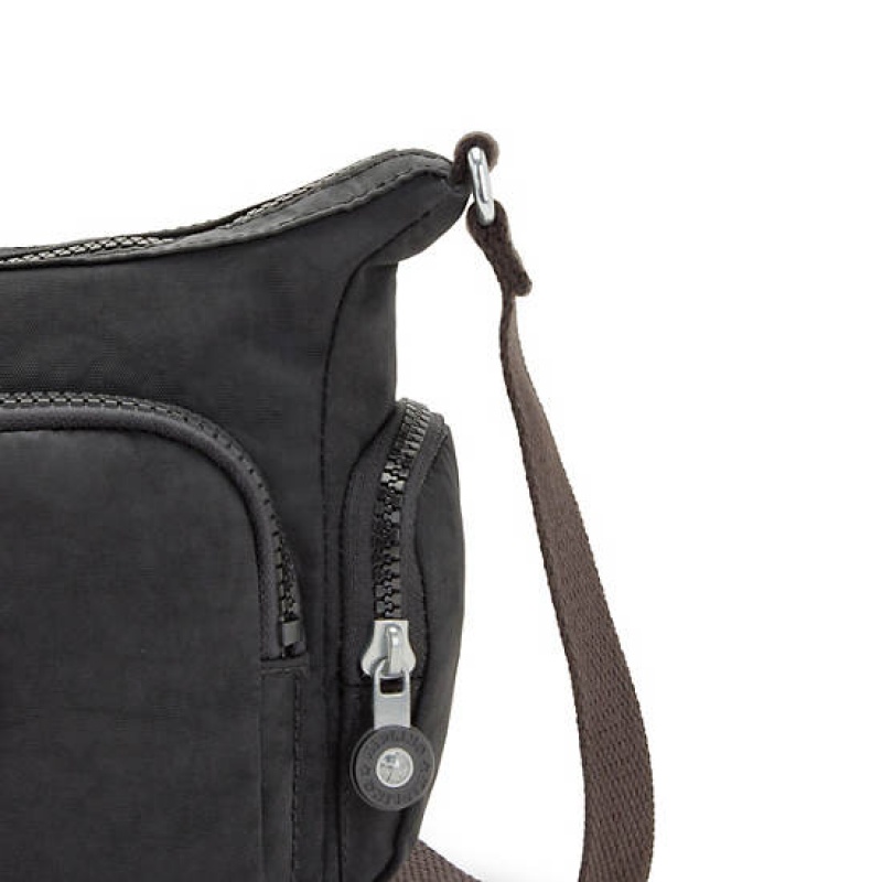 Black Kipling Gabbie Mini Crossbody Bags | HQSGPU-830