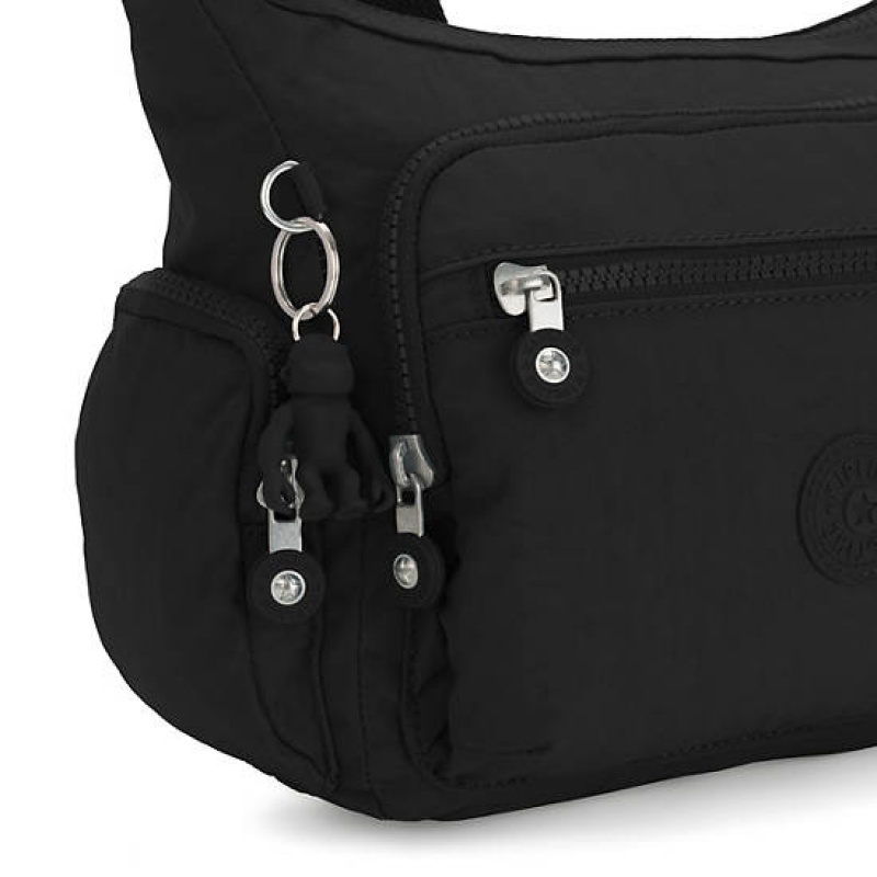 Black Kipling Gabbie Small Crossbody Bags | UJBQWT-135