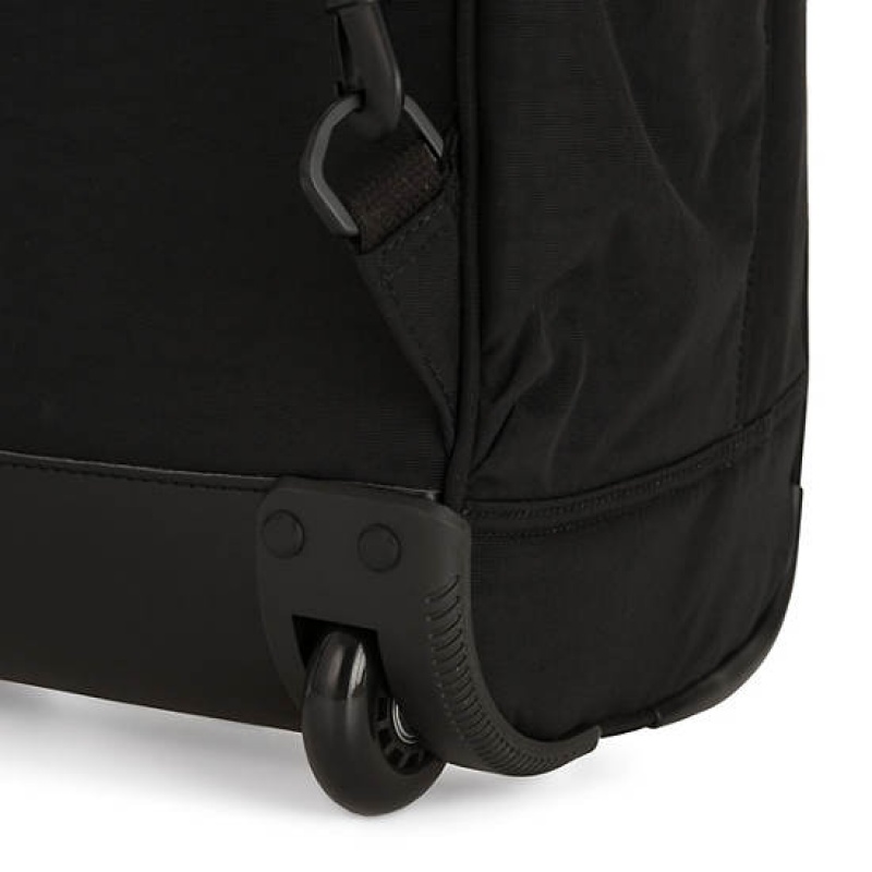 Black Kipling Gaze Large Rolling Backpacks | IDPYFU-673